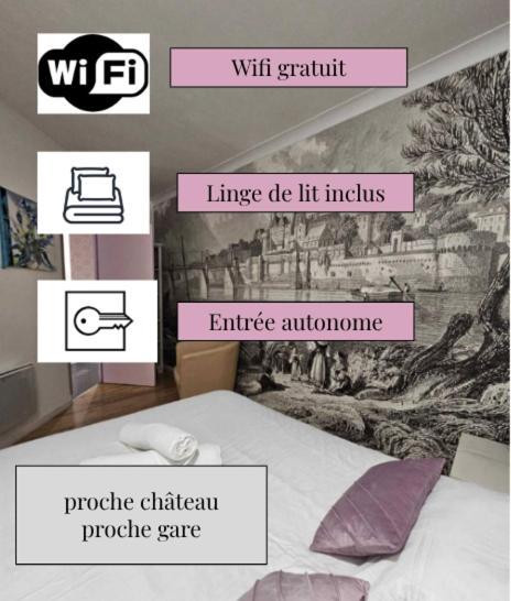 Ferienwohnung Les Penates De Loire Ancenis Zimmer foto
